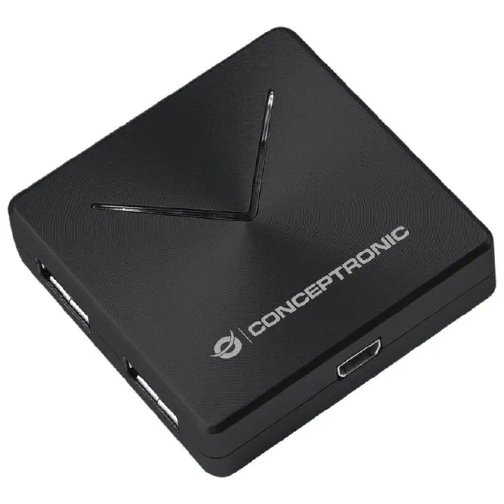 Conceptronic HUBBIES02B Hub USB 3.0 a 4 porte