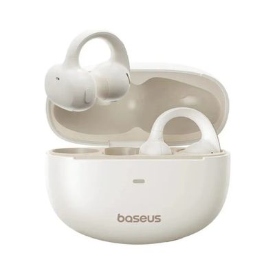 Baseus Bowie MC1 Auricolari Open-Ear Bluetooth 5.4, Bianco