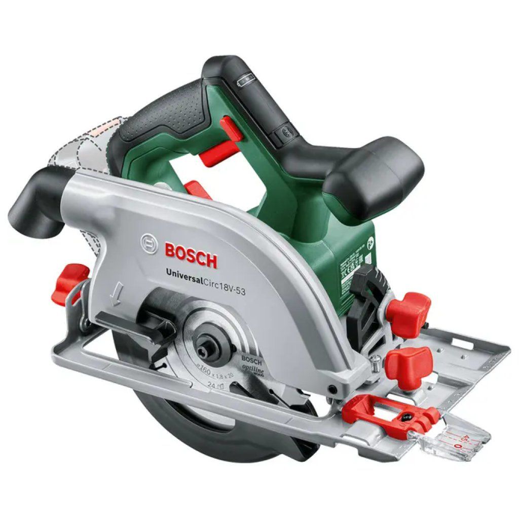 Bosch Circ 18V-53 Sega Circolare a Batteria 18 V Bosch Circ 18V-53 Sega Circolare a Batteria 18 V