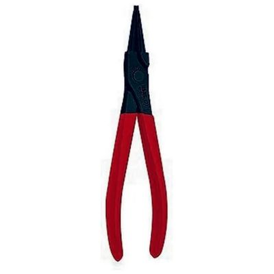 USAG 127 N Pinza per anelli elastici interni, becchi diritti, 220 mm
