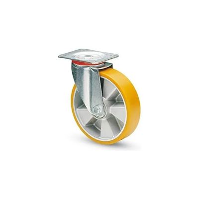 Aldo Valsecchi 6168 – Ruota girevole con piastra 100 mm Aldo Valsecchi 6168 – Ruota girevole con piastra 100 mm