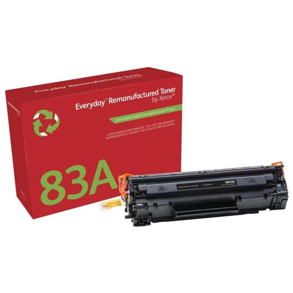 Xerox 006R03250 Toner Rigenerato Nero Compatibile HP 83A CF283A, 1.500 Pagine