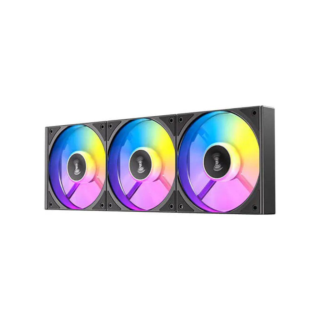Antec C120 ARGB – Kit 3 ventole da 120 mm per PC, nere