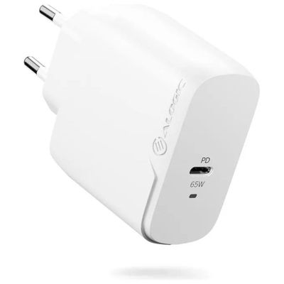 ALOGIC 1X65 Caricatore USB-C GaN 65 W con cavo da 2 m, bianco ALOGIC 1X65 Caricatore USB-C GaN 65 W con cavo da 2 m, bianco