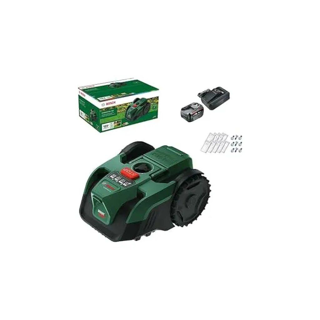 Bosch VISIMOW18V-100 Robot Rasaerba a Batteria, 100 m²