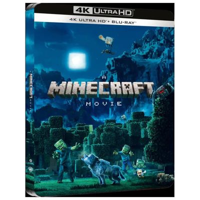 WARNER BROS Un Film Minecraft (2025) – 4K Ultra HD + Blu-ray, 2 dischi