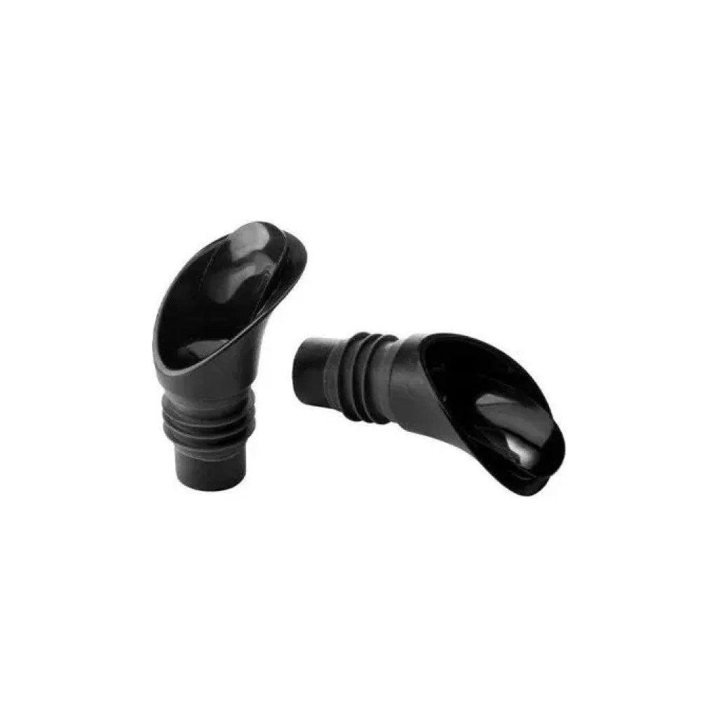 Ghidini Cipriano GP16012X Set 2 Tappi Versatori Salvagoccia Neri