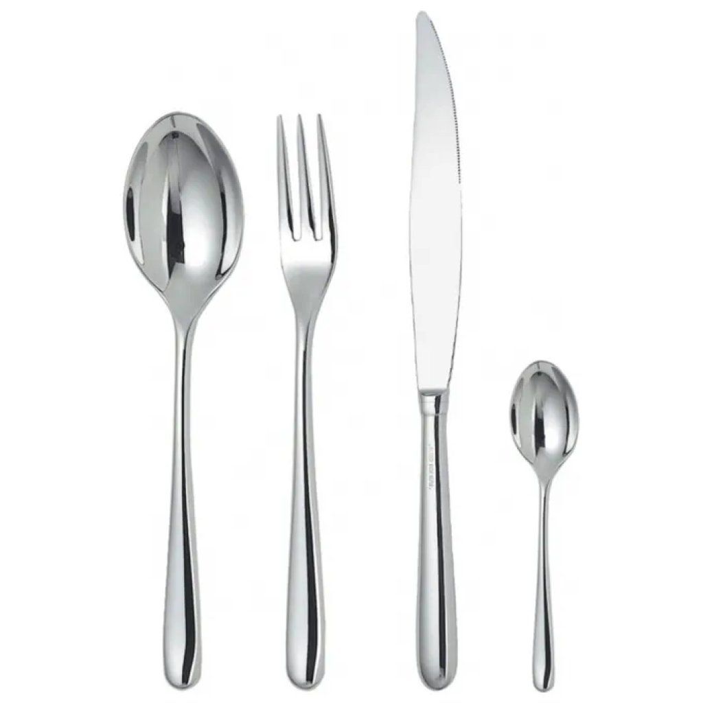 Alessi Caccia LCD01S24 – Servizio 24 posate in acciaio inox 18/10