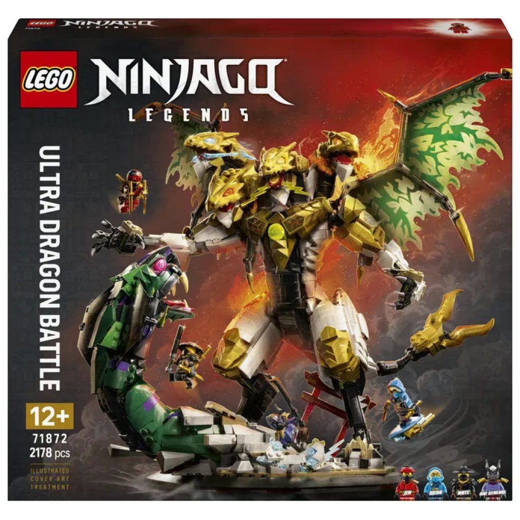 LEGO NINJAGO Battaglia dell’Ultra Drago – 71872, 2178 pezzi