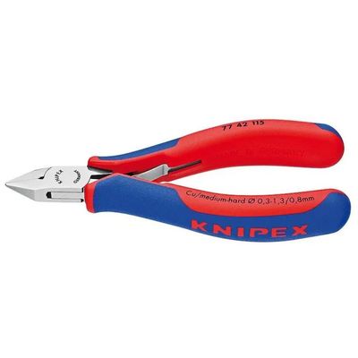 KNIPEX 77 42 115 Tronchese laterale per elettronica, 115 mm