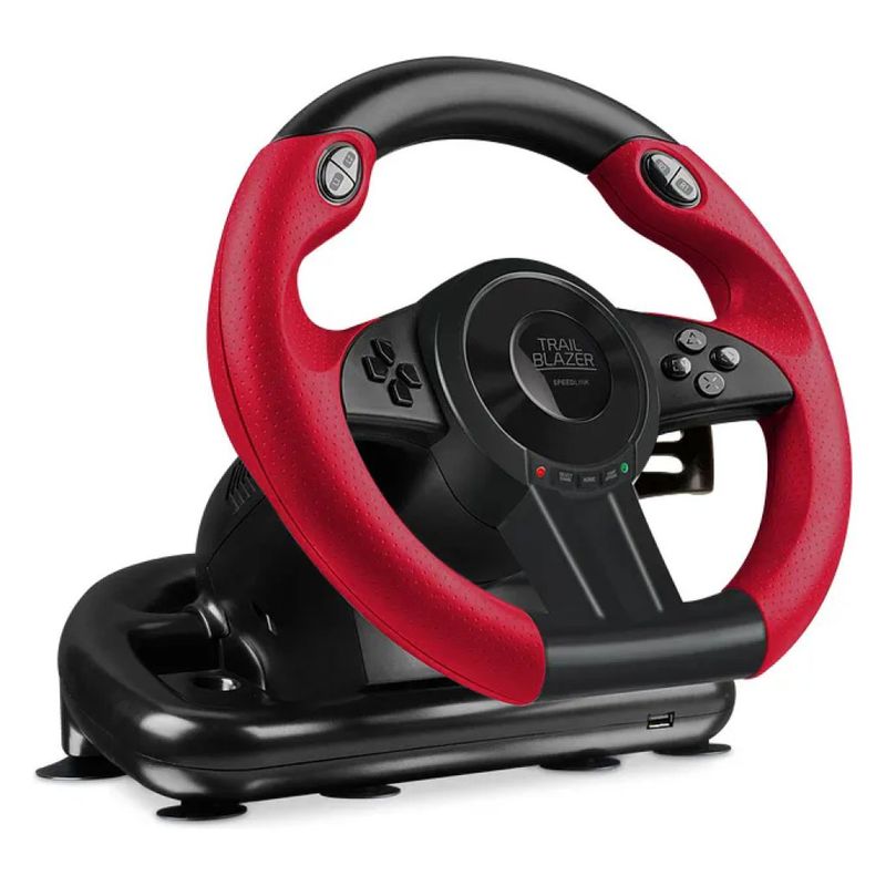 Speedlink Trailblazer – Volante da corsa con vibrazione per PC e console Speedlink Trailblazer – Volante da corsa con vibrazione per PC e console