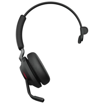 Jabra Evolve2 65 Auricolare Mono Bluetooth 5.0, USB-C, Nero