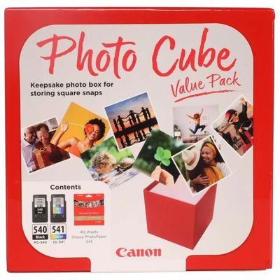 Canon Photo Cube 5225B012: cartucce PG-540 e CL-541 con 40 fogli fotografici