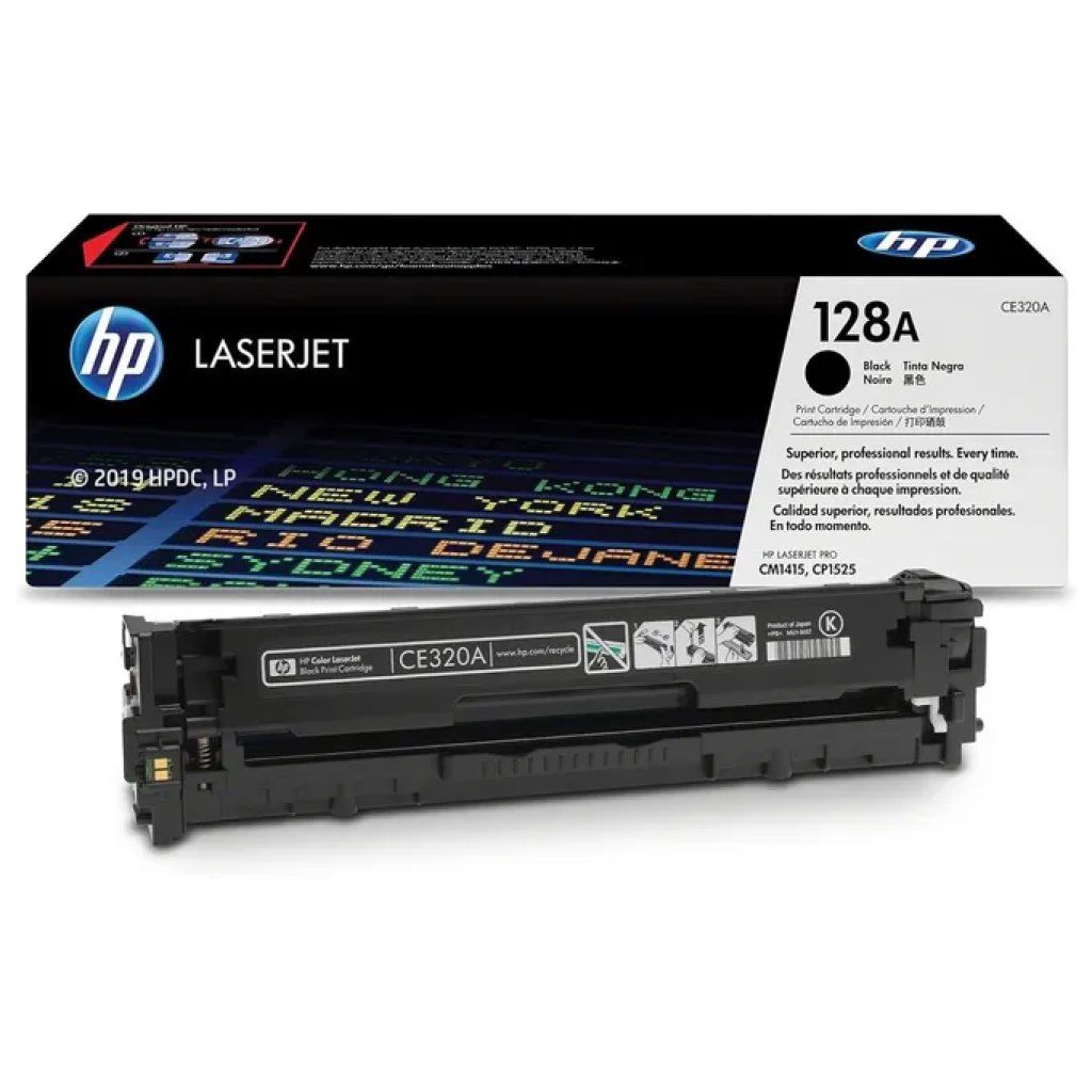 HP Toner originale HP 128A nero CE320A per LaserJet