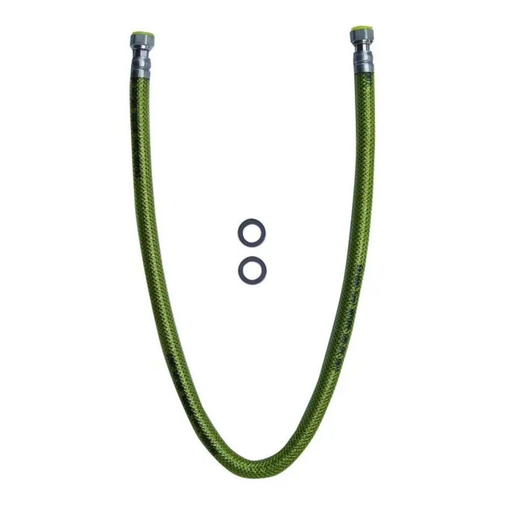 ENOLGAS Tubo flessibile gas in acciaio inox FF, 100 cm
