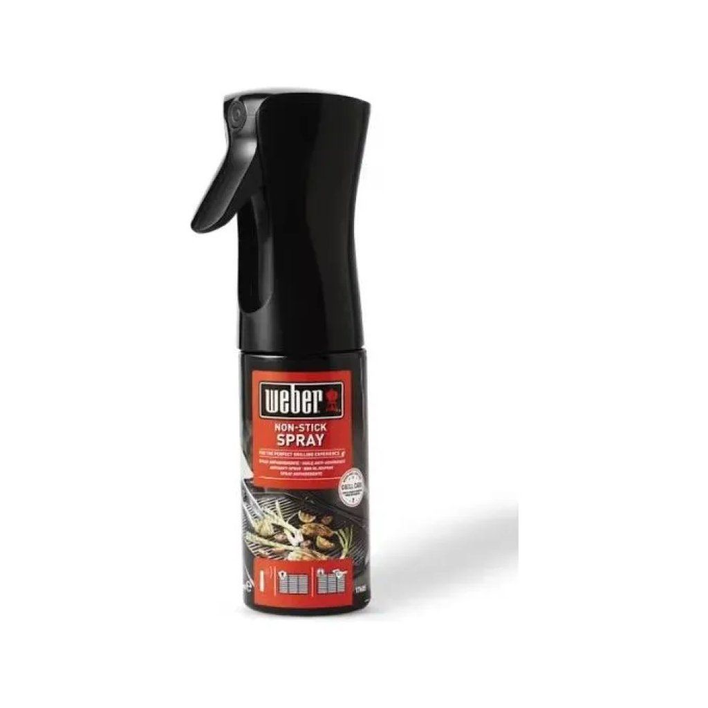 Weber 17685 Spray Antiaderente per Griglie e Barbecue, 200 ml