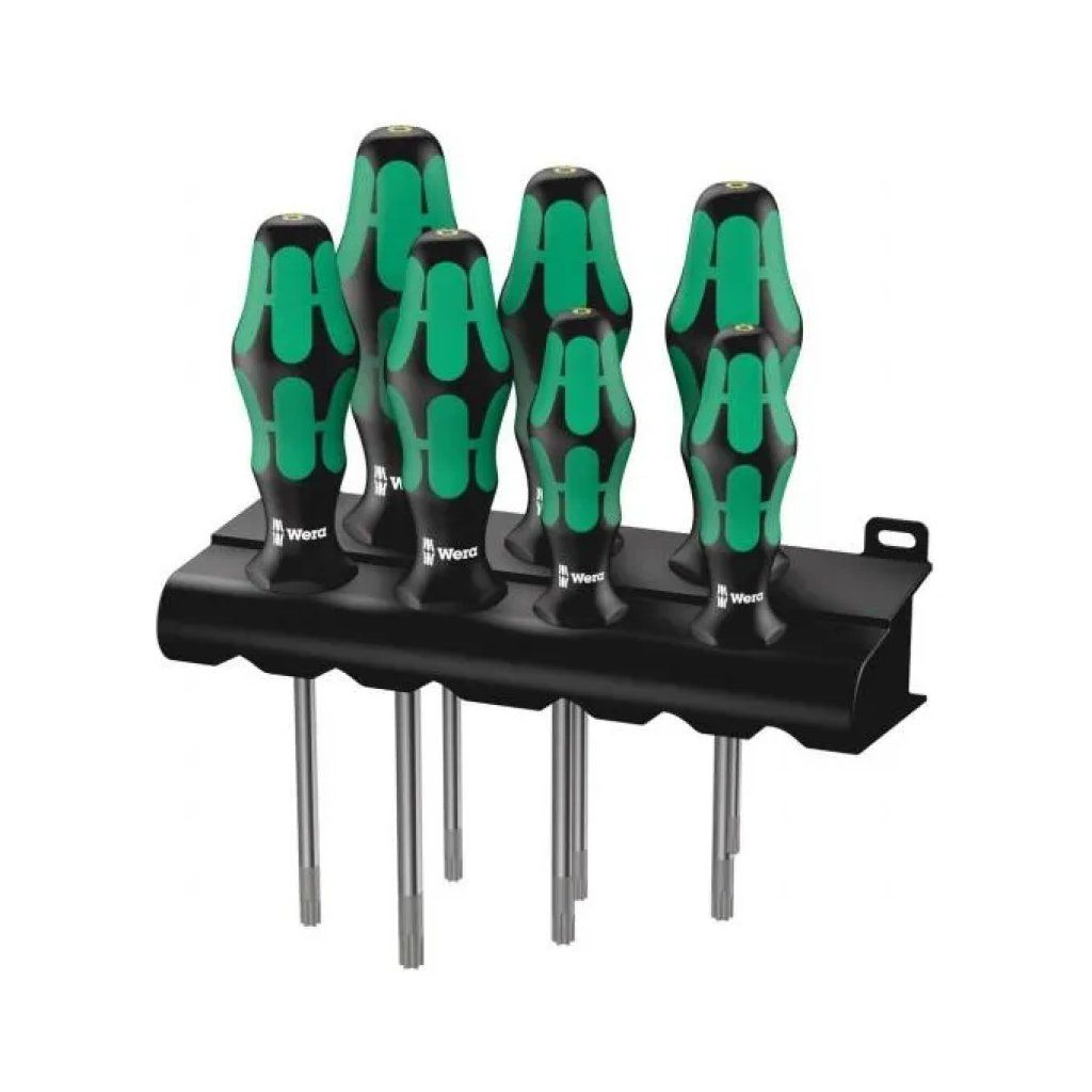 Wera Kraftform Plus 367-7 Set di 7 Cacciaviti TORX HF con Supporto