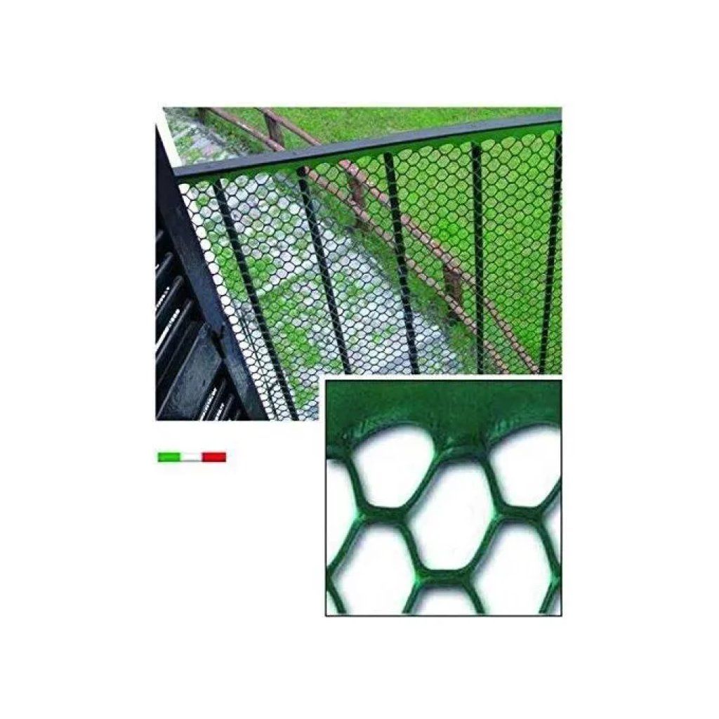 VIGOR-BLINKY Vigor Blinky 78705 – Rete plastica esagonale verde, 5 m x 100 cm VIGOR-BLINKY Vigor Blinky 78705 – Rete plastica esagonale verde, 5 m x 100 cm