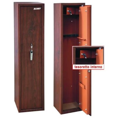 VIGOR-BLINKY Blinky 28325-10 Armadio Portafucili 5 Posti con Tesoretto, Effetto Legno VIGOR-BLINKY Blinky 28325-10 Armadio Portafucili 5 Posti con Tesoretto, Effetto Legno