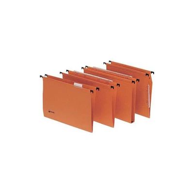 King Mec Rexel 00210500 Cartelle Sospese Arancioni, Conf. 25