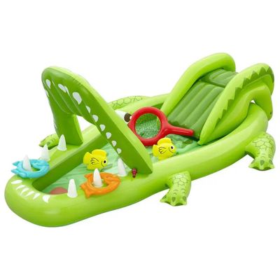 Bestway Later Gator 53169 – Parco giochi acquatico gonfiabile per bambini