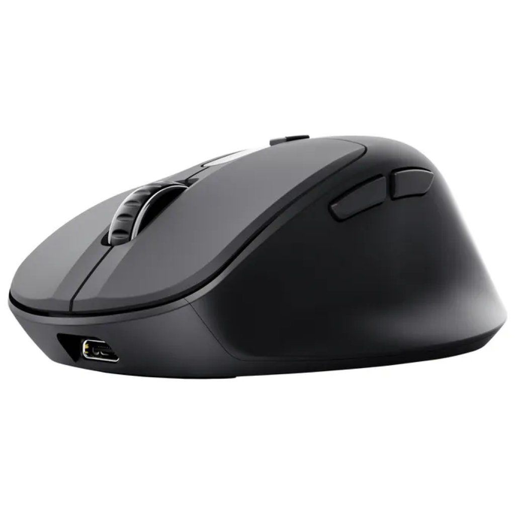 Trust Zevo 25991 Mouse Wireless Ricaricabile Multi-Dispositivo, 4000 DPI, Nero