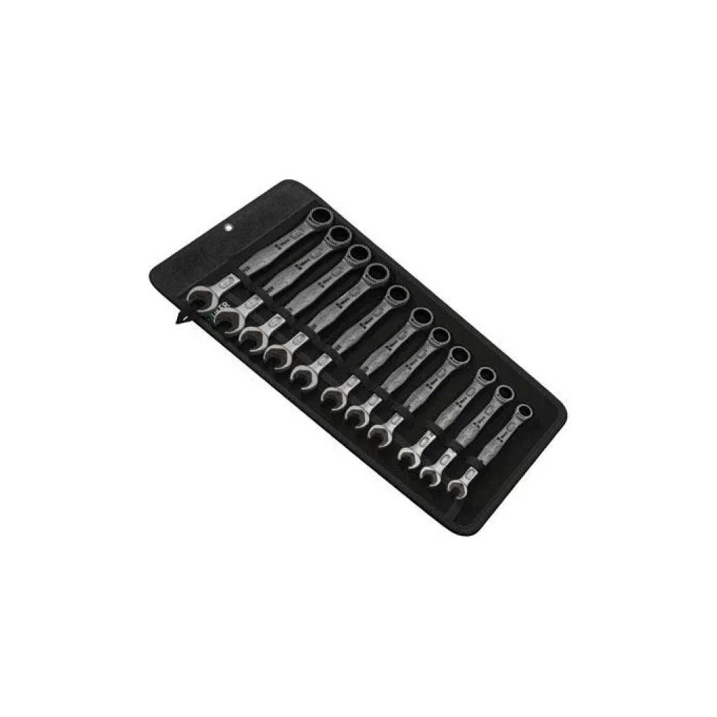Wera 6000 Joker Set di chiavi combinate a cricchetto, 11 pezzi