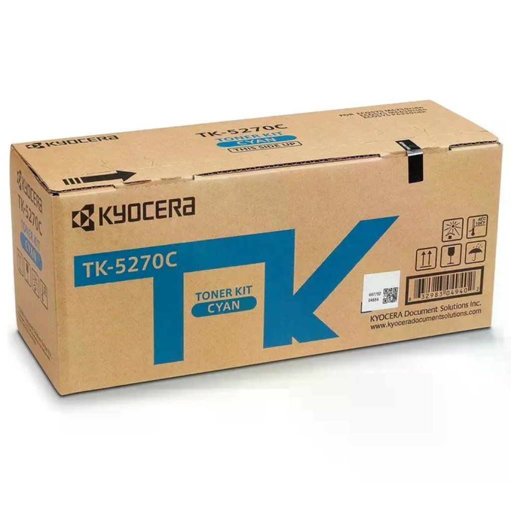 Kyocera TK-5270C Toner Originale Ciano, 6.000 pagine