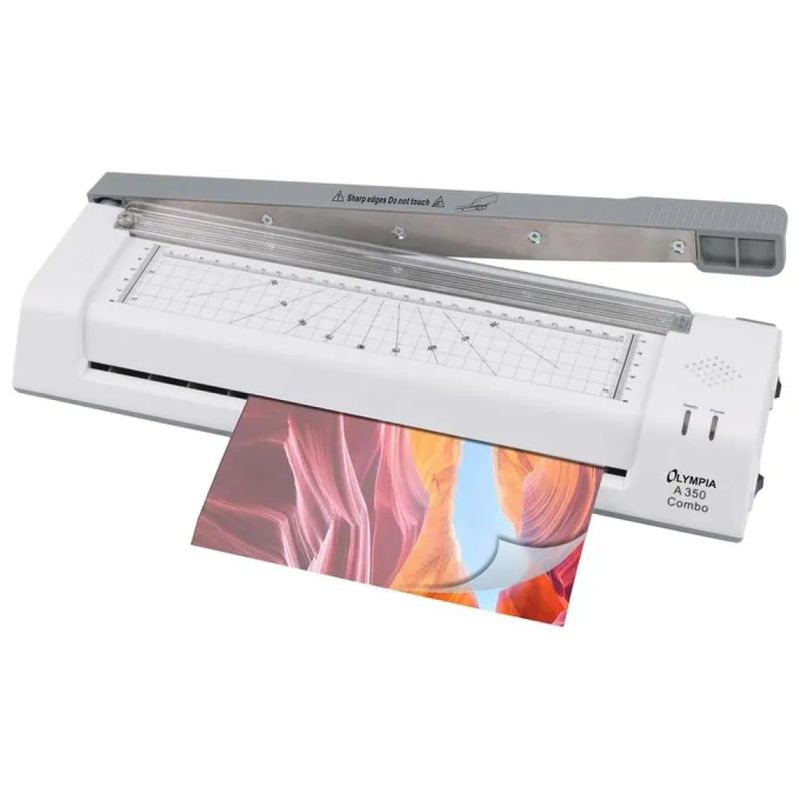 Olympia 3130 A3 Combo – Plastificatrice a Caldo e a Freddo con Taglierina