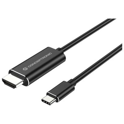 Conceptronic ABBY04B – Adattatore video USB-C a HDMI, 2 m Conceptronic ABBY04B – Adattatore video USB-C a HDMI, 2 m