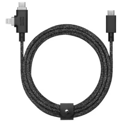 Native Union Belt Duo – Cavo 2-in-1 Lightning e USB-C, 1,5 m, 60 W, Cosmos Native Union Belt Duo – Cavo 2-in-1 Lightning e USB-C, 1,5 m, 60 W, Cosmos