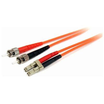 StarTech.com Cavo Patch Duplex Fibra Ottica OM1 LC-ST, 1 m, LSZH