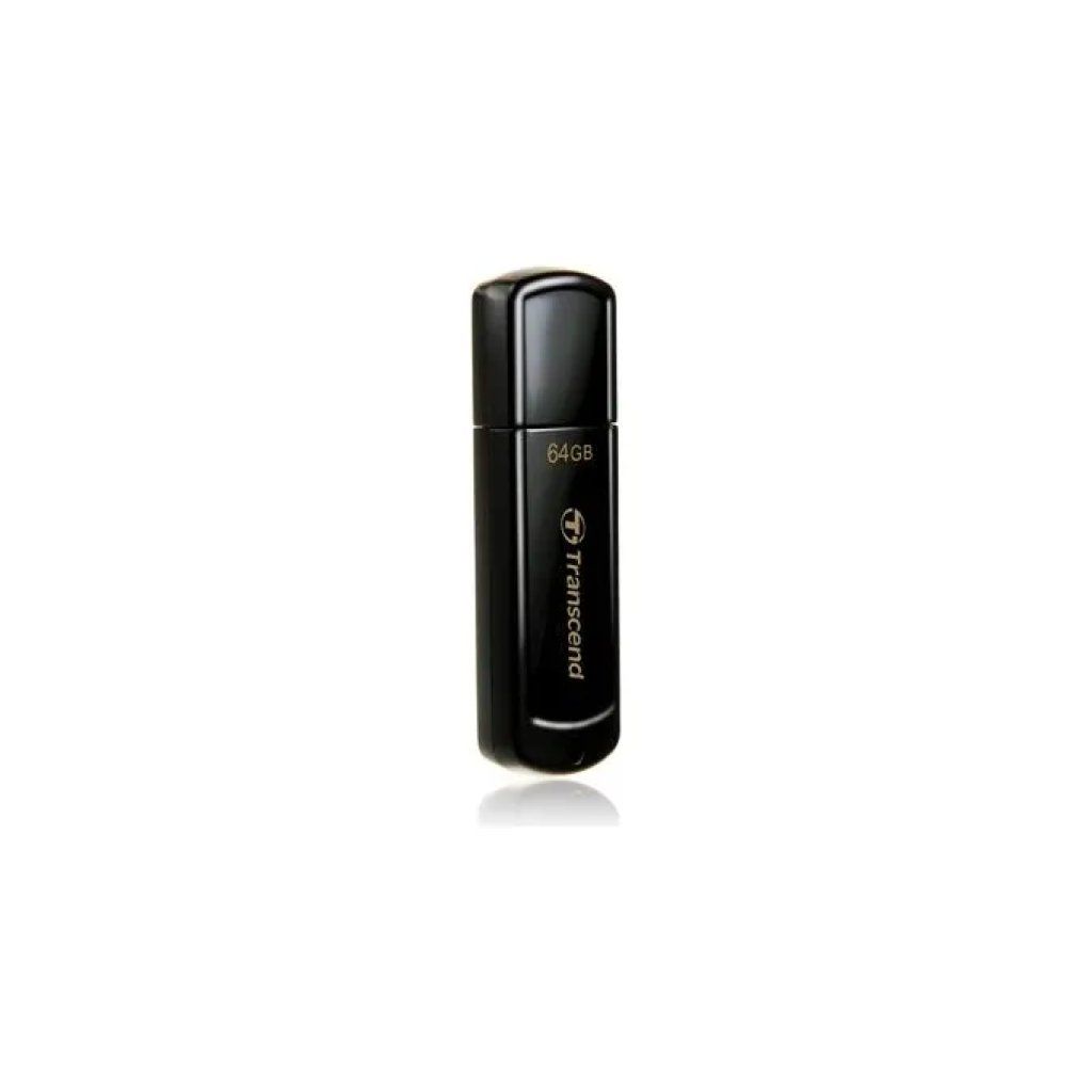 Transcend JetFlash 350 Chiavetta USB 64 GB 2.0 Nera