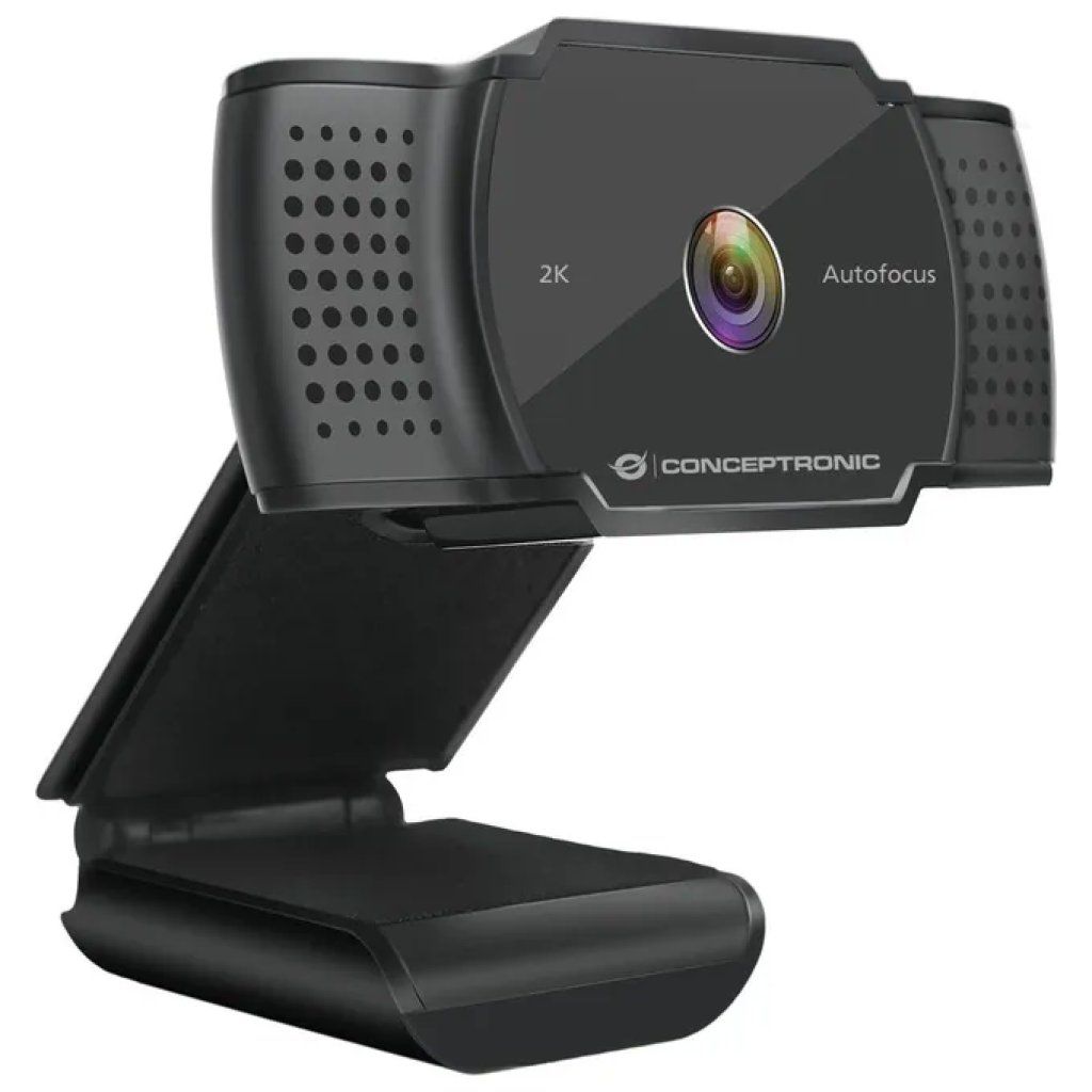 Conceptronic AMDIS02B Webcam 5 MP con Autofocus e Microfono Conceptronic AMDIS02B Webcam 5 MP con Autofocus e Microfono
