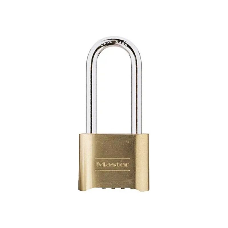 Master Lock 175EURDLH – Lucchetto a combinazione in zinco, oro, 58 mm