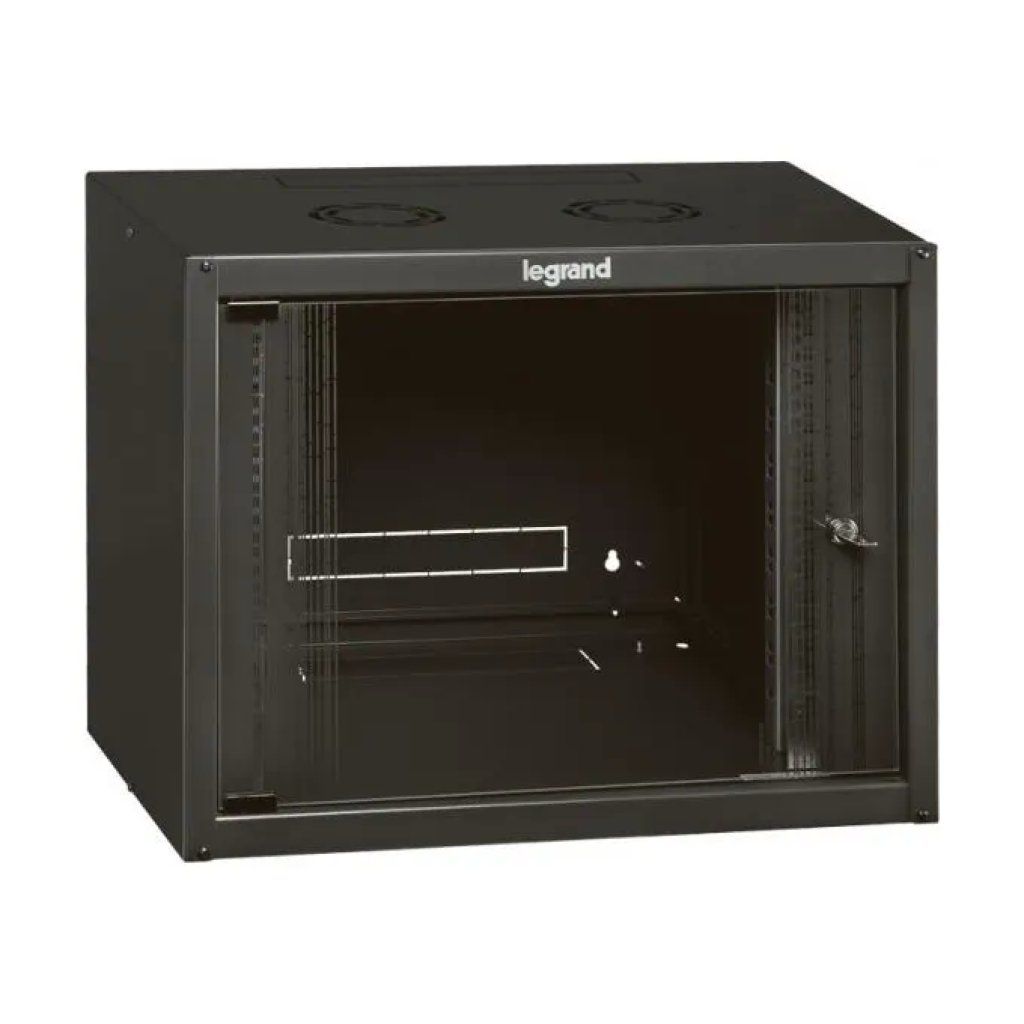Legrand 646202 Armadio Rack da Muro 19" 12U Nero