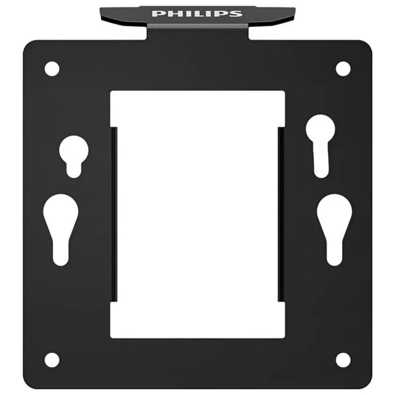 Philips BS8B2325B Staffa VESA 100x100 per Monitor e Thin Client, Nera