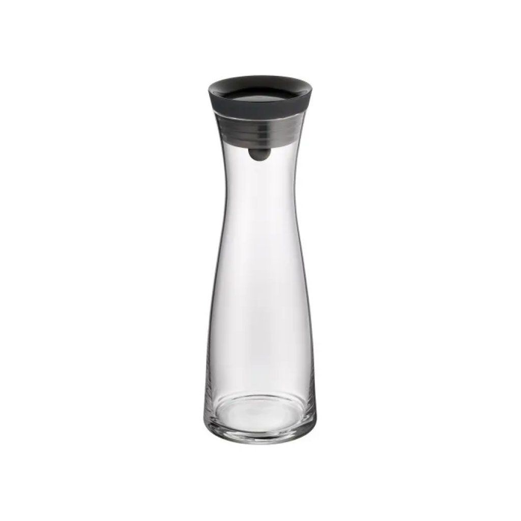 WMF Basic Decanter in Vetro 1 L con Filtro, Nero