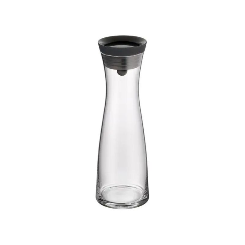 WMF Basic Decanter in Vetro 1 L con Filtro, Nero