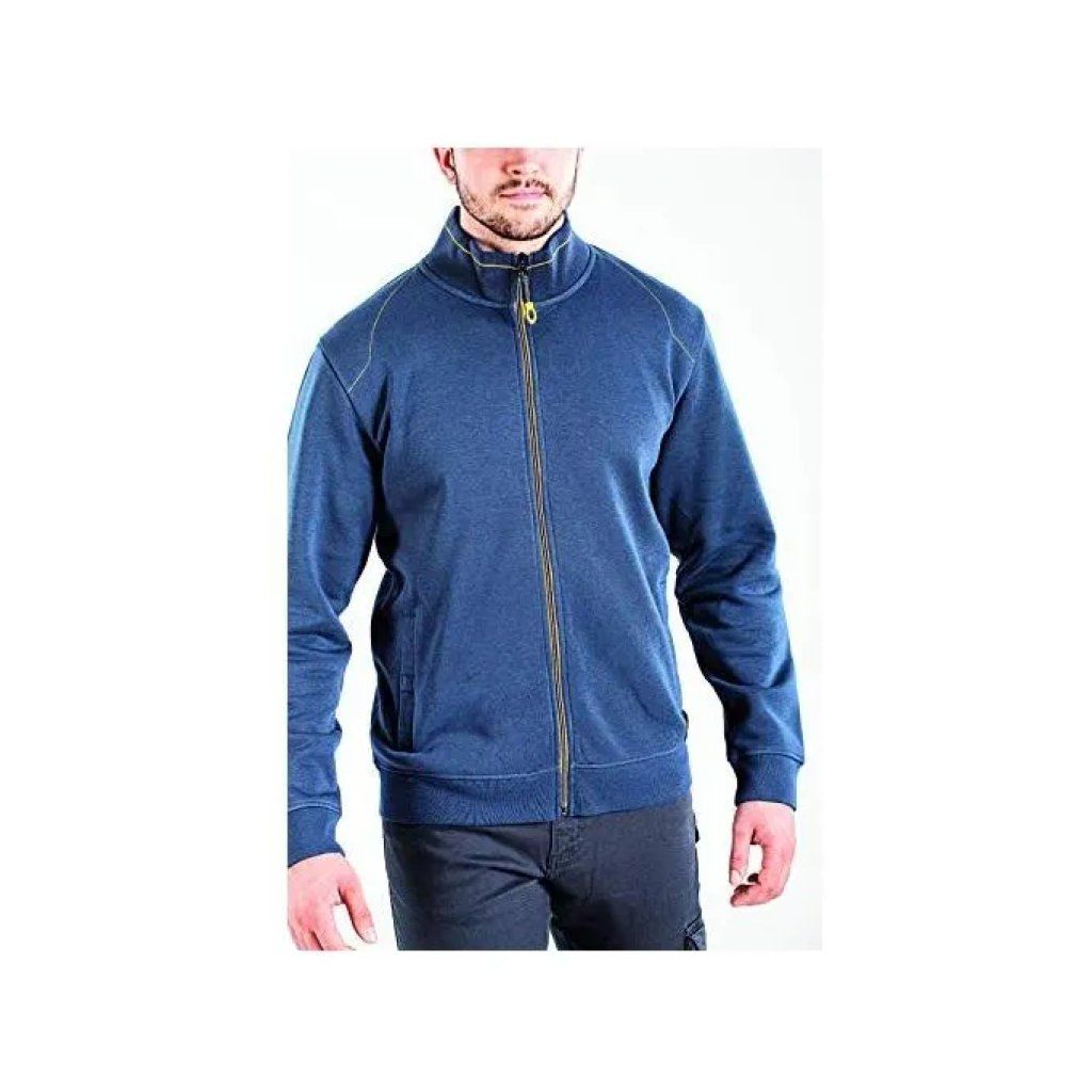 VIGOR-BLINKY Rica Lewis 5430371 Felpa da Lavoro Full Zip in Pile, Grigio-Blu, Taglia M