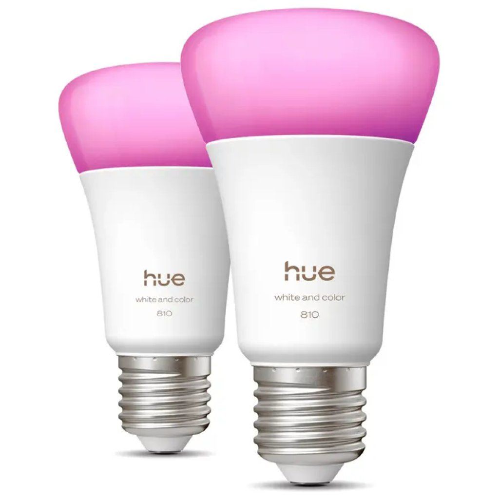 Philips Hue White and Color Ambiance A60 – Lampadina smart E27, 810 lm