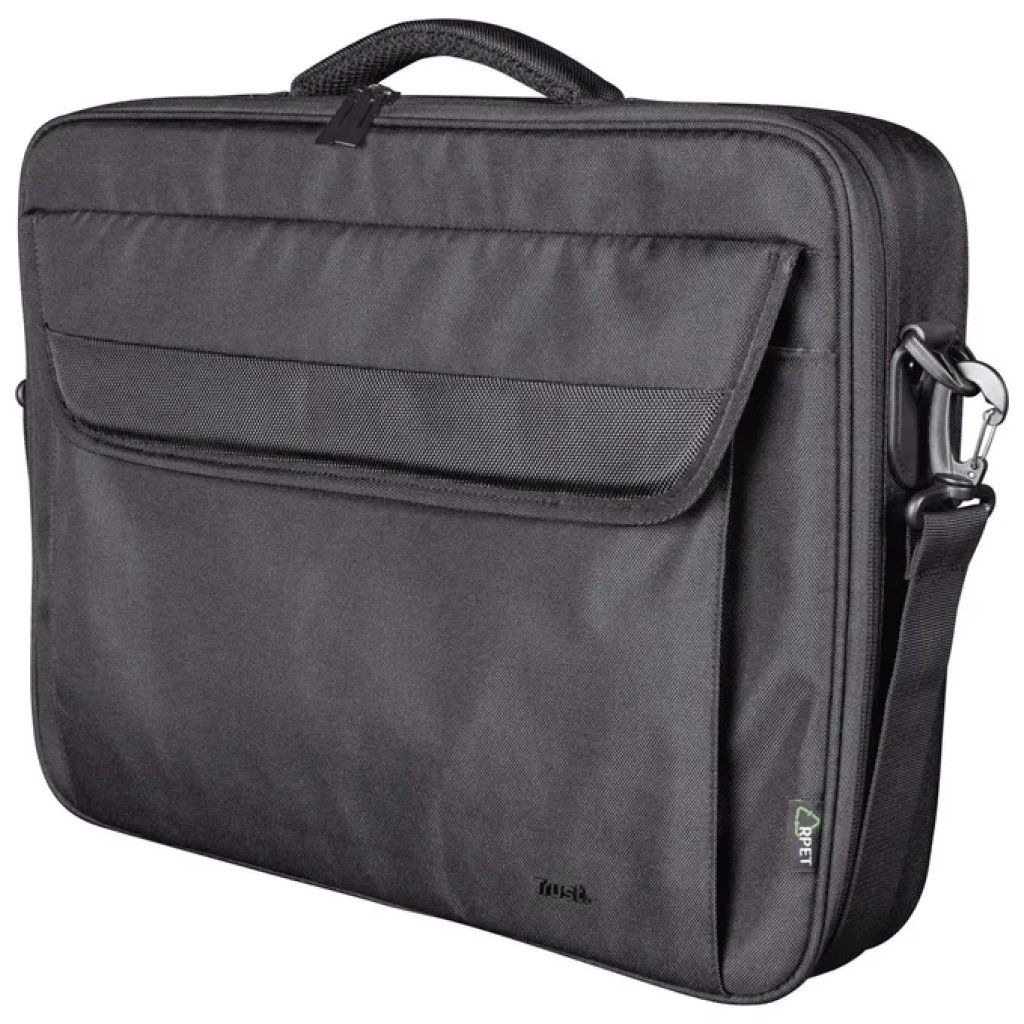 Trust Atlanta 24189 – Borsa Notebook 16″, 4 Scomparti, Nera