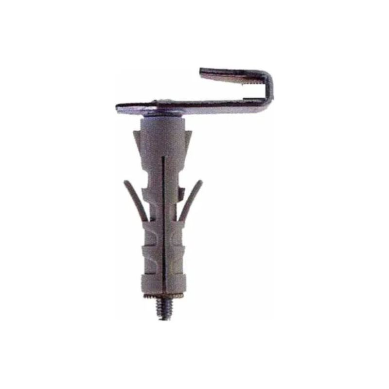 Fischer Tasselli Universali in Nylon con Gancio Piatto, 40 × 9 mm, 6 pezzi