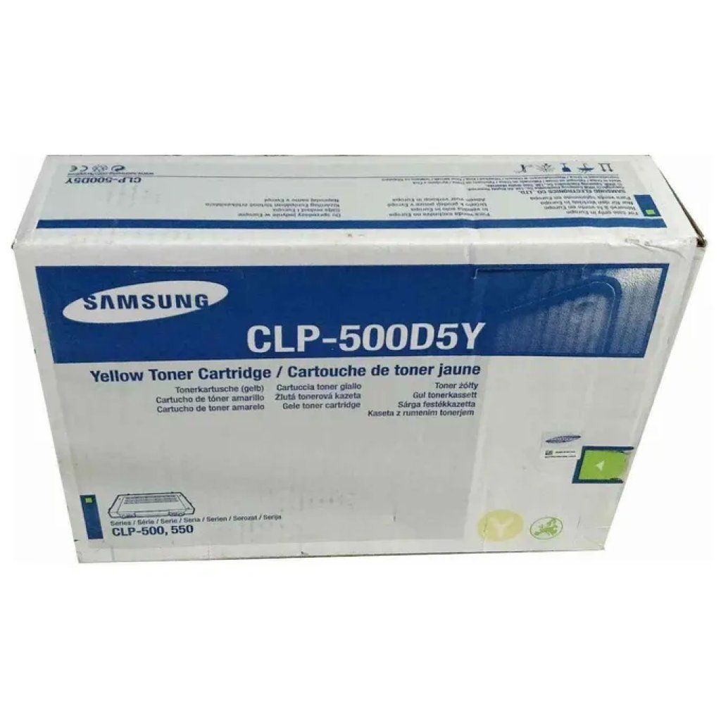 Samsung CLP-500D5Y Toner Giallo Originale, 5.000 Pagine