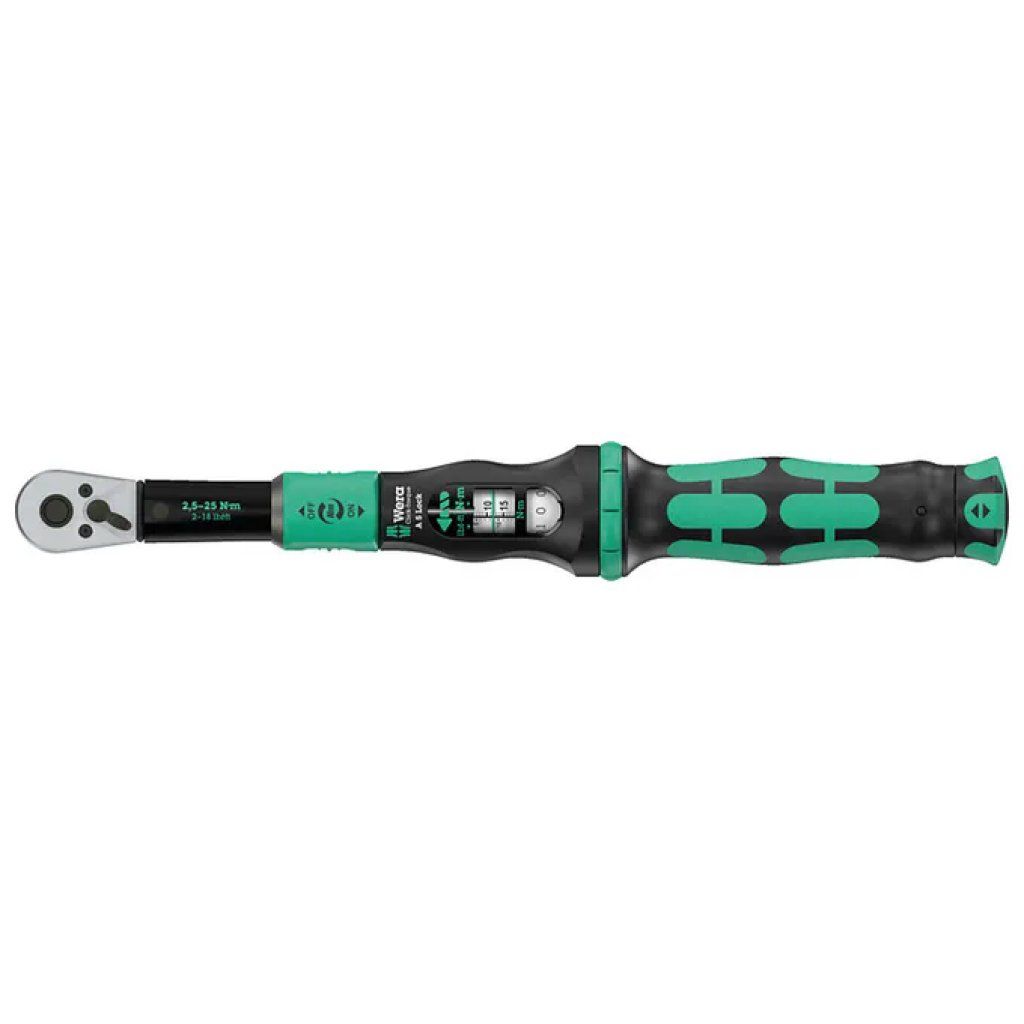 Wera Click-Torque Lock A 5 – Chiave dinamometrica 2,5–25 Nm