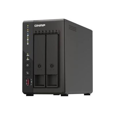 QNAP TS-253E-8G NAS Tower 2 bay, 8 GB RAM, Intel Celeron J6412