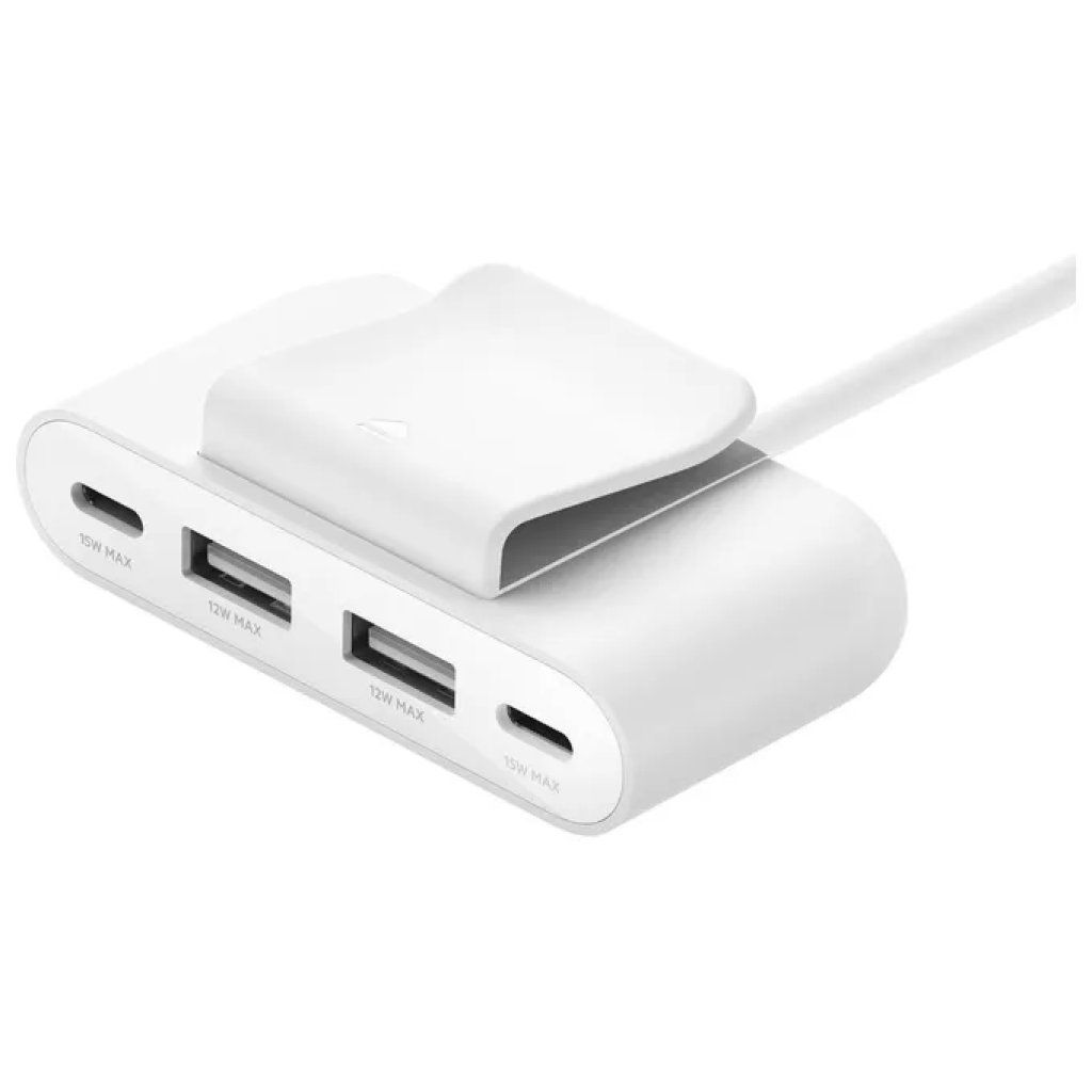 Belkin Hub USB 4 porte USB-C e USB-A con cavo da 2 m