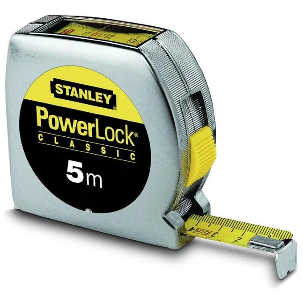 Stanley Powerlock 0-33-932 Flessometro 5 m x 19 mm