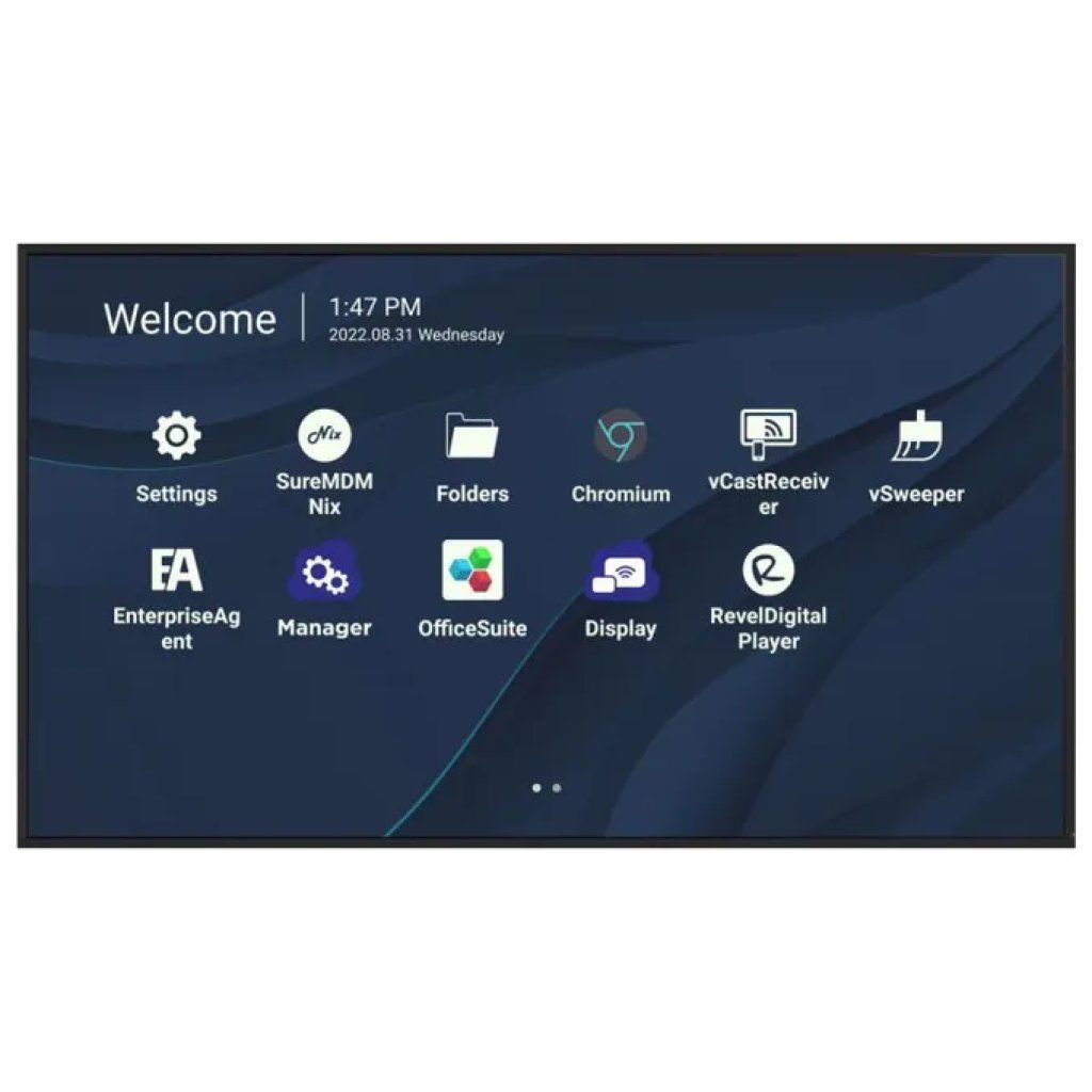 ViewSonic CDE7530 Display Professionale 75” 4K UHD con Wi-Fi e Android ViewSonic CDE7530 Display Professionale 75” 4K UHD con Wi-Fi e Android
