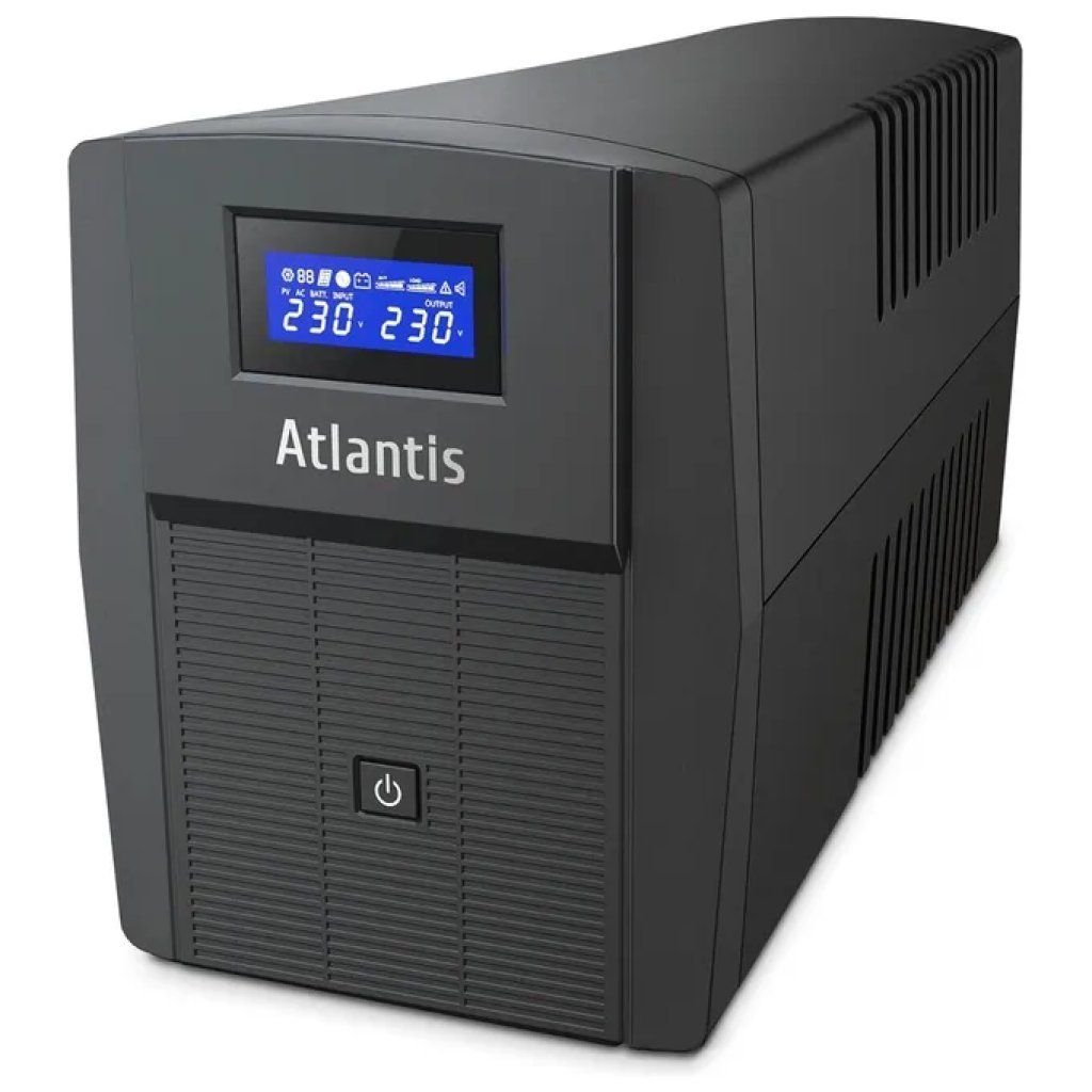 Atlantis A03-HP2003 UPS Line Interactive 1500VA 900W a Onda Sinusoidale Pura Atlantis A03-HP2003 UPS Line Interactive 1500VA 900W a Onda Sinusoidale Pura